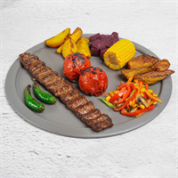 200 گرم لقمه گوسفندی / گوجه / ته دیگ ته چینی/دورچین کامل خوراک کباب لقمه مخصوص