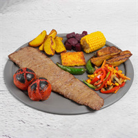 ۲۰۰ گرم مغز راسته گوسفندی، دورچین فصلی، ته چین ته دیگی خوراک کباب برگ